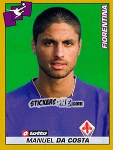 Sticker Manuel Da Costa (Fiorentina) - Calciatori 2007-2008 n. A26 - Panini