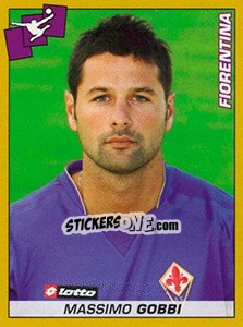 Sticker Massimo Gobbi (Fiorentina) - Calciatori 2007-2008 n. A27 - Panini