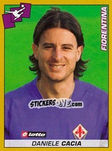 Cromo Daniele Cacia (Fiorentina) - Calciatori 2007-2008 - Panini