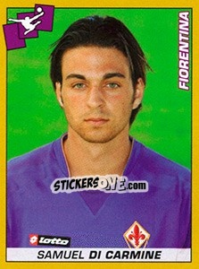 Cromo Samuel Di Carmine (Fiorentina) - Calciatori 2007-2008 - Panini