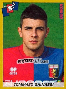 Cromo Tommaso Ghinassi (Genoa) - Calciatori 2007-2008 - Panini