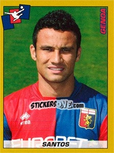 Cromo Santos (Genoa) - Calciatori 2007-2008 - Panini