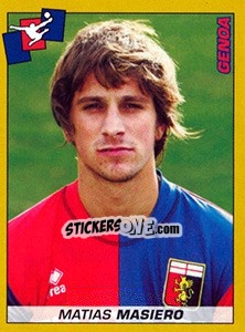 Sticker Matias Masiero (Genoa) - Calciatori 2007-2008 - Panini