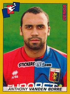 Sticker Anthony Vanden Borre (Genoa) - Calciatori 2007-2008 n. A35 - Panini