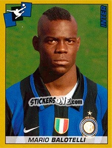 Sticker Mario Balotelli (Inter) - Calciatori 2007-2008 n. A42 - Panini