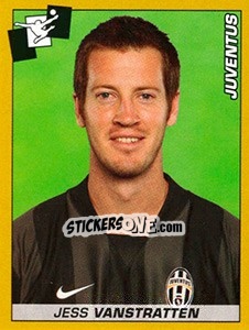 Cromo Jess Vanstrattan (Juventus) - Calciatori 2007-2008 - Panini