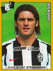 Figurina Guglielmo Stendardo (Juventus) - Calciatori 2007-2008 - Panini