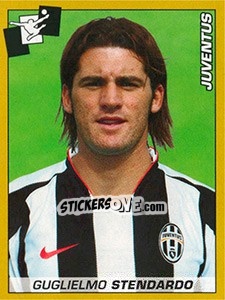Sticker Guglielmo Stendardo (Juventus) - Calciatori 2007-2008 n. A45 - Panini