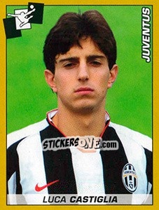 Figurina Luca Castiglia (Juventus)