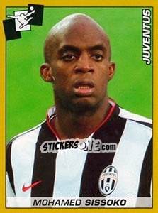 Sticker Mohamed Sissoko (Juventus) - Calciatori 2007-2008 n. A48 - Panini