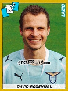 Sticker David Rozehnal (Lazio) - Calciatori 2007-2008 n. A50 - Panini