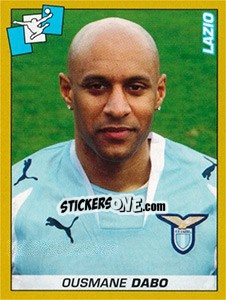 Sticker Ousmane Dabo (Lazio) - Calciatori 2007-2008 - Panini
