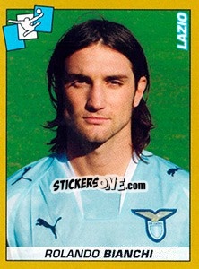 Sticker Rolando Bianchi (Lazio) - Calciatori 2007-2008 n. A53 - Panini