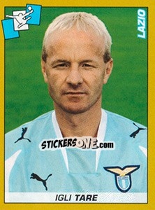 Sticker Igli Tare (Lazio) - Calciatori 2007-2008 n. A54 - Panini