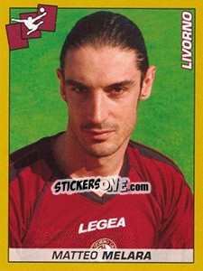 Sticker Matteo Melara (Livorno) - Calciatori 2007-2008 - Panini