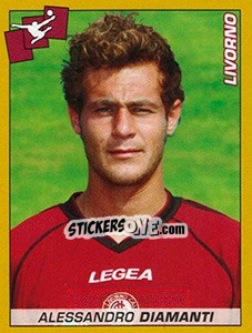 Sticker Alessandro Diamanti (Livorno) - Calciatori 2007-2008 n. A59 - Panini