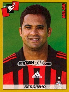 Sticker Serginho (Milan) - Calciatori 2007-2008 n. A64 - Panini