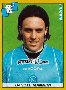 Sticker Daniele Mannini (Napoli) - Calciatori 2007-2008 n. A71 - Panini