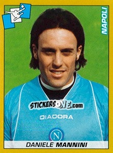 Cromo Daniele Mannini (Napoli) - Calciatori 2007-2008 - Panini