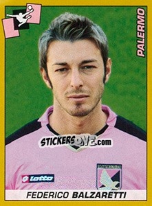 Figurina Federico Balzaretti (Palermo) - Calciatori 2007-2008 - Panini