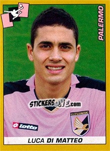 Cromo Luca Di Matteo (Palermo) - Calciatori 2007-2008 - Panini