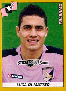Sticker Luca Di Matteo (Palermo) - Calciatori 2007-2008 n. A77 - Panini
