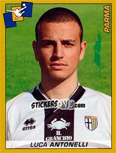 Sticker Luca Antonelli (Parma) - Calciatori 2007-2008 n. A80 - Panini