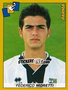 Sticker Federico Moretti (Parma) - Calciatori 2007-2008 n. A82 - Panini