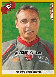 Cromo Nevio Orlandi (Reggina) - Calciatori 2007-2008 - Panini