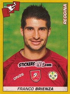Sticker Franco Brienza (Reggina) - Calciatori 2007-2008 n. A88 - Panini