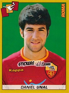 Sticker Daniel Unal (Roma) - Calciatori 2007-2008 n. A95 - Panini