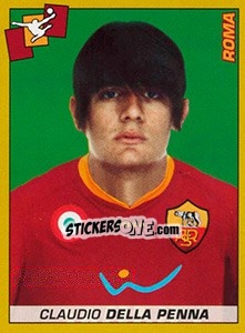 Sticker Claudio Della Penna (Roma) - Calciatori 2007-2008 n. A96 - Panini