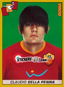 Sticker Claudio Della Penna (Roma) - Calciatori 2007-2008 - Panini