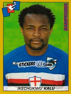 Sticker Ikechukwu Kalu (Sampdoria) - Calciatori 2007-2008 n. A102 - Panini