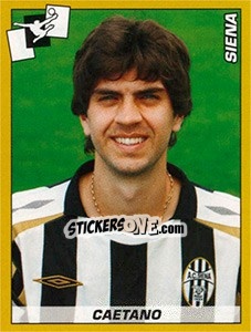 Sticker Caetano (Siena) - Calciatori 2007-2008 n. A104 - Panini