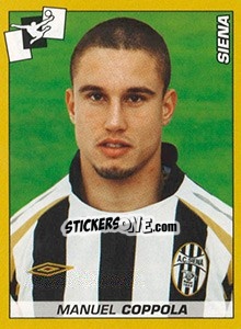 Cromo Manuel Coppola (Siena) - Calciatori 2007-2008 - Panini