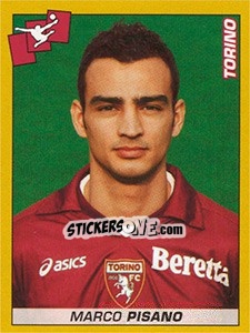 Sticker Marco Pisano (Torino) - Calciatori 2007-2008 n. A109 - Panini