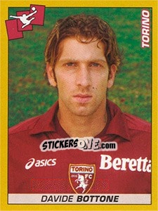 Sticker Davide Bottone (Torino) - Calciatori 2007-2008 - Panini