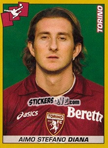 Cromo Aimo Stefano Diana (Torino) - Calciatori 2007-2008 - Panini