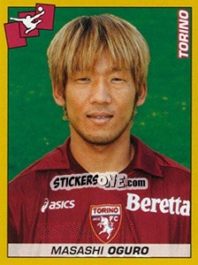 Sticker Masashi Oguro (Torino) - Calciatori 2007-2008 n. A113 - Panini