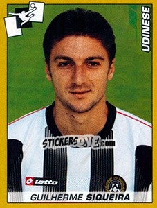 Cromo Guilherme Siqueira (Udinese) - Calciatori 2007-2008 - Panini