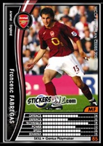 Sticker Cesc Fabregas - Sega WCCF European Clubs 2005-2006 n. 7 - Panini
