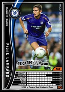 Sticker Frank Lampard - Sega WCCF European Clubs 2005-2006 n. 26 - Panini
