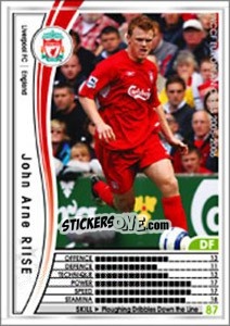 Cromo John Arne Riise - Sega WCCF European Clubs 2005-2006 - Panini