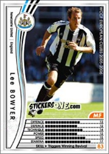 Figurina Lee Bowyer - Sega WCCF European Clubs 2005-2006 - Panini