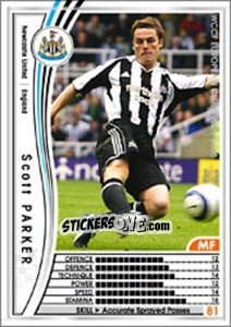 Sticker Scott Parker - Sega WCCF European Clubs 2005-2006 - Panini