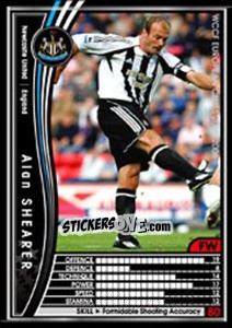 Sticker Alan Shearer