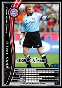 Cromo Oliver Kahn