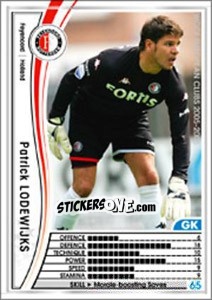 Sticker Patrick Lodewijks - Sega WCCF European Clubs 2005-2006 - Panini