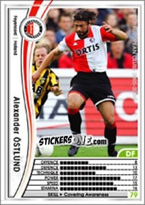 Figurina Alexander Ostlund - Sega WCCF European Clubs 2005-2006 - Panini